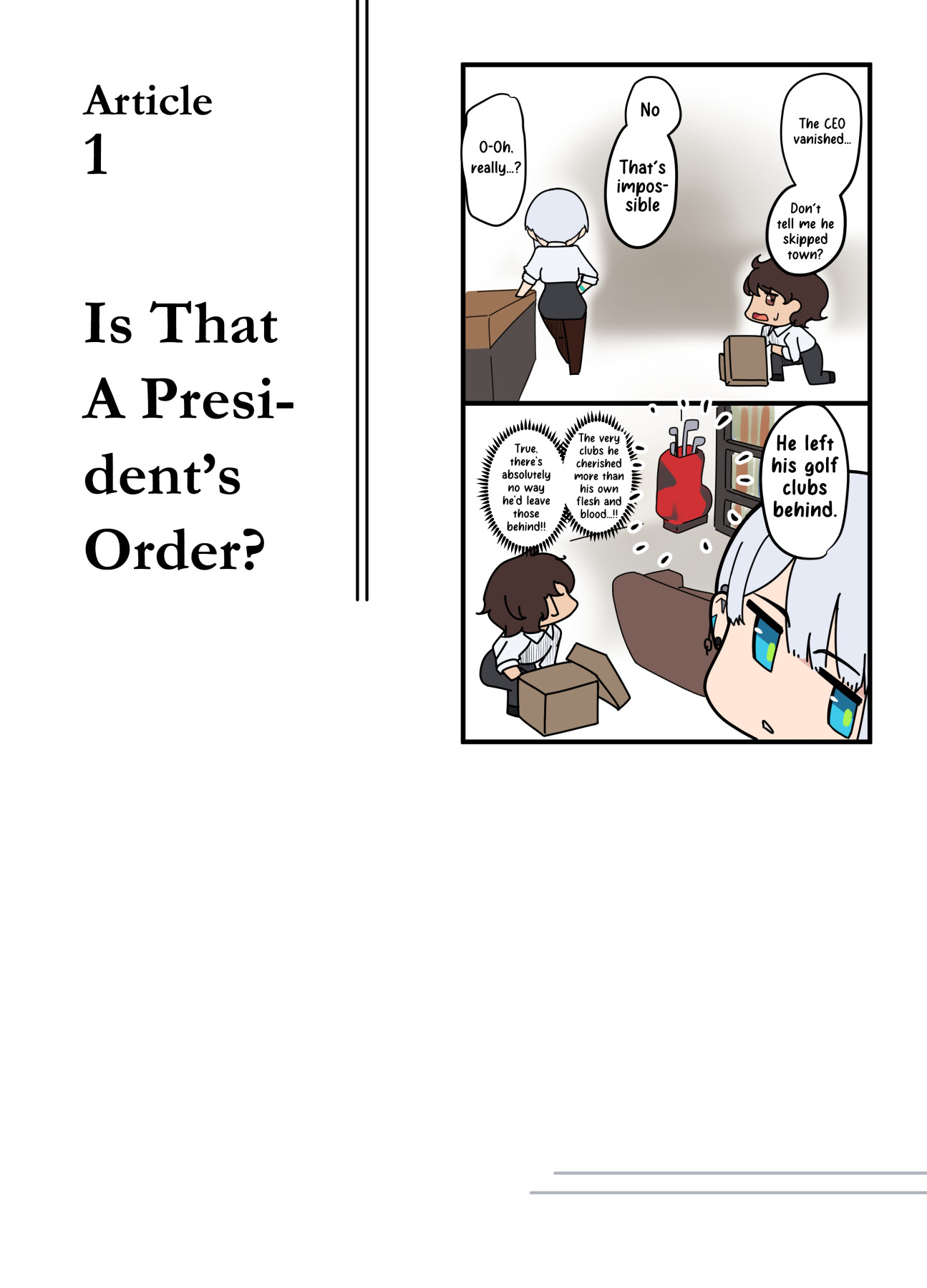 Hentai Manga Comic-Is That A President's Order?-Read-8
